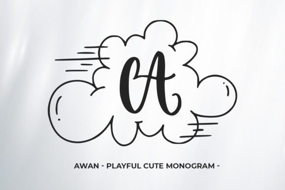 Awan Monogram for Business Branding