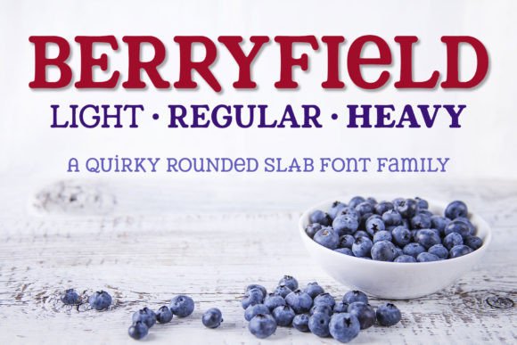 Berryfield Font for Handmade Creations