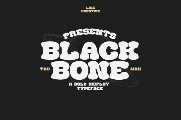 Black Bone: A Groovy Display Font for Playful Branding