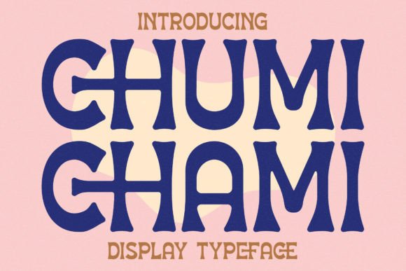 Chumi Chami: A Modern Display Font for Editorial Projects