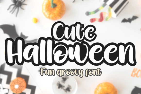 Cute Halloween Font for Editorial Design