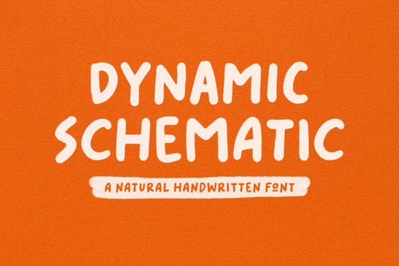 Dynamic Schematic: A Font That Brings Creativity to Life