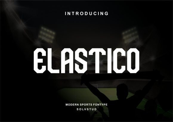Elastico: A Sporty Font That Elevates Handmade Creations