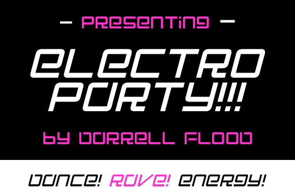 Electro Party Font for High-Energy Campaigns