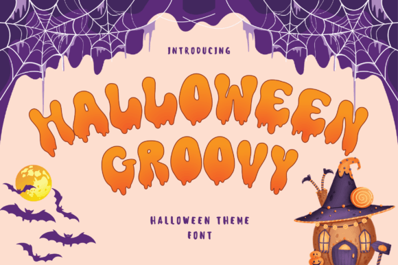 Halloween Groovy Font Review