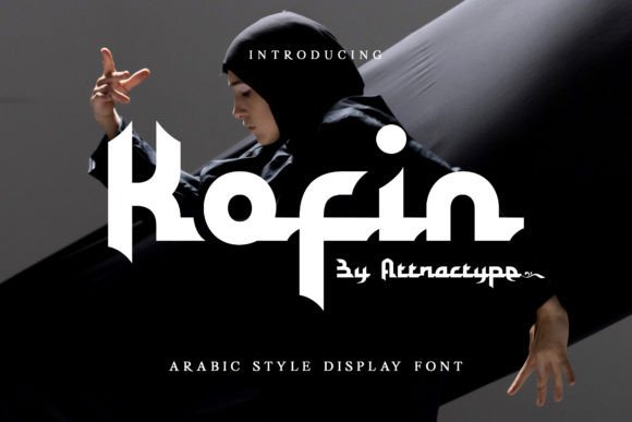 Kofin: A Modern Arabic-Style Display Font for Digital Creatives
