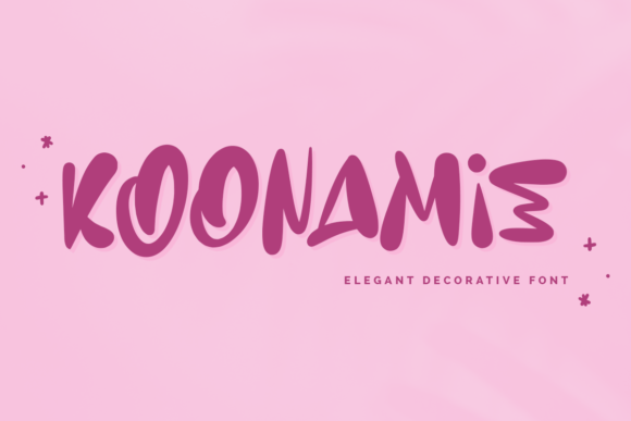 Koonamie Font for Eye-Catching Campaign Designs