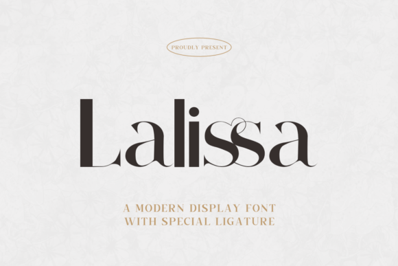 Lalissa: A Playful Display Font for Modern Campaigns