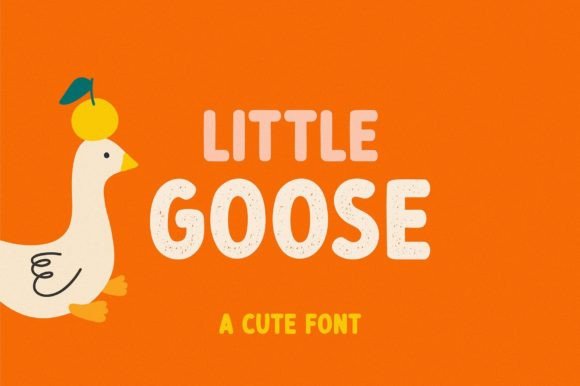 Little Goose: A Joyful Display Font for Editorial Design