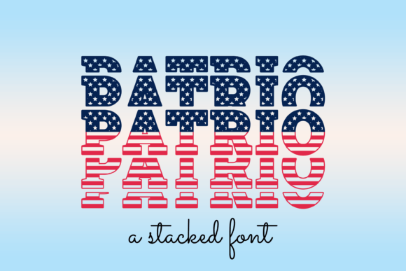 Patrio: A Flag-Inspired Font for Editorial Design