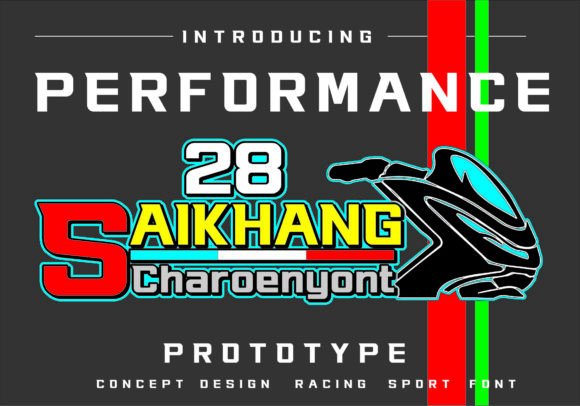Performance Font for Bold Branding Projects
