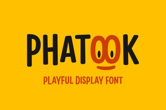 Phatook: A Playful Display Font for Modern Web Design