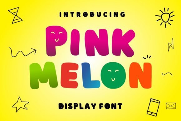 Pink Melon: A Playful Font for Polished Branding