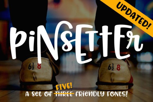 Pinsetter: A Display Font for Bold Visual Statements