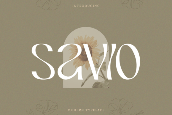 Savio Font for Handmade Creations