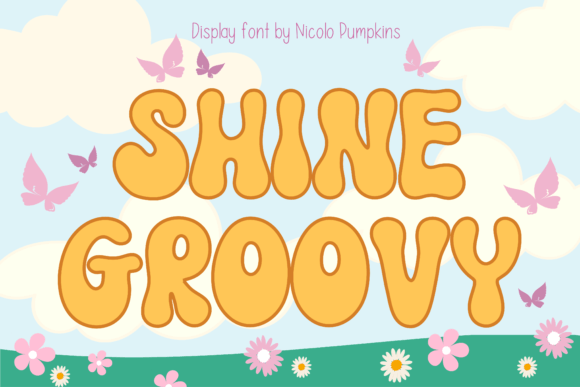 Shine Groovy: A Retro Font for Modern Web Design