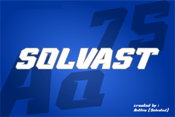 Solvast Font for Modern Editorial Design