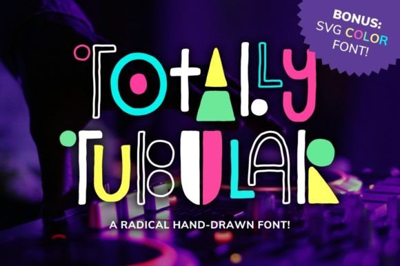 Totally Tubular Font for Business Branding