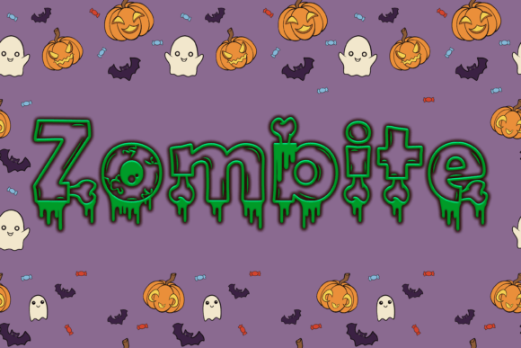 Zombite: A Spooky Font for Creative Makers